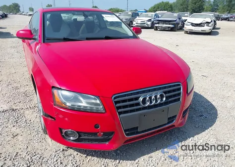 2010 Audi A5 2.0T Premium from USA, damaged, VIN WAULFAFR0AA046590